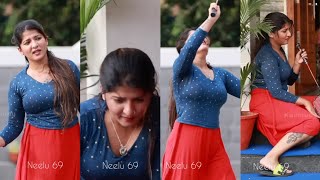 Aswathy Nair  Malayalam Serial Actress Hot  part 2 [upl. by Ibbed]