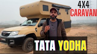 Tata Yodha Caravan🚘  OffRoading Home on Wheels [upl. by Gabey363]