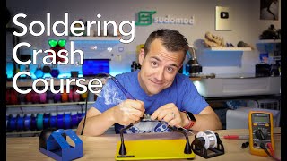 Soldering Crash Course Basic Techniques Tips and Advice [upl. by Prowel]