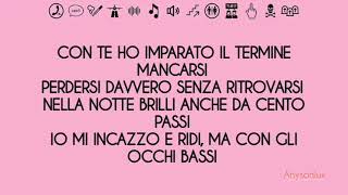 Come nelle canzoni  Coez testo [upl. by Ellard454]