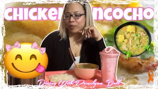 Chicken Sancocho yum🥰  Dining With Porcelynn Doll🩷 [upl. by Rossner]