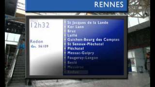 Annonce SNCF en gare de Rennes [upl. by Leile764]