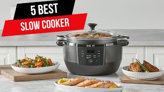 5 Best Slow Cookers in 2024🔥 [upl. by Fiona655]