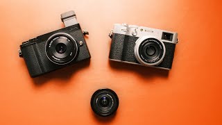 Best Fujifilm X100VI Alternative Under 2000  X100v vs Lumix GX9 With Olympus 17mm f18 [upl. by Randa]