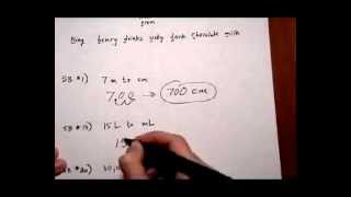 metric conversions  shortcut method  robichaud‬‏flv [upl. by Tiernan]