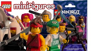 Custom Lego Ninjago CRYSTALIZED Minifigure Series Review [upl. by Akered]