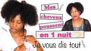 Faire pousser ses cheveux en 1 nuit  Je vous dis tout [upl. by Rafferty684]