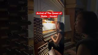 Arrival of The Queen of Sheba by Handel organmusic organist handel relaxingmusic [upl. by Han549]