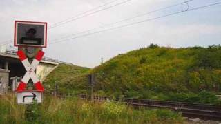 Bahnübergang quotMankartzwegquot Meerbusch  Blinklichter mit Zusatzanzeige quot2 Zügequot Teil 22 [upl. by Nilsoj]