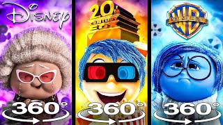 INSIDE OUT 2 but in MOVIES INTROS 360° [upl. by Teador798]