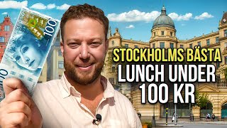 STOCKHOLMS BÄSTA LUNCH UNDER 100 KR  ROY NADER [upl. by Fulcher]