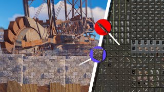 Walling in Excavator and Raiding everyone in Vanilla RUST [upl. by Akeryt]