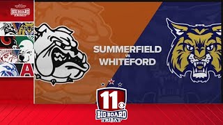 Big Board Friday Week 6 Summerfield vs Whiteford [upl. by Rutherfurd]