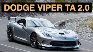 2015 Dodge Viper TA 20  Review amp Test Drive [upl. by Anisamot619]