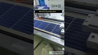 fabricacion de panel solar [upl. by Garlen964]