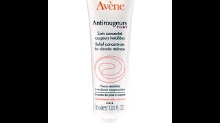 Avene Antirougeurs Fort Relief Concentrate Redness Cream Review [upl. by Ariamat389]