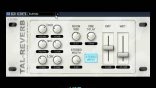 TALReverb  Free VST  myVST Demo [upl. by Dwaine]