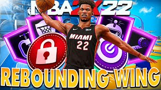 THIS REBOUNDING WING BUILD IS A BEASTNBA 2K22 CURRENT GEN [upl. by Jilli93]