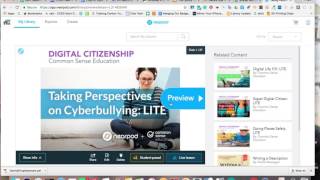 NearPod Cyberbullying lesson [upl. by Kcire]