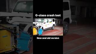 G WAGON CRASH TEST 5 STAR SAFETYtrending shorts gwagon mercedes crash testing 5star safety [upl. by Andy816]