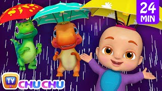 Rain Rain Go Away  More 3D Nursery Rhymes amp Kids Songs  ChuChu TV [upl. by Hardwick]