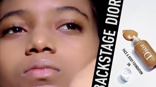 HOW TO APPLY THE DIOR BACKSTAGE FACE AND BODY FOUNDATION [upl. by Swartz]