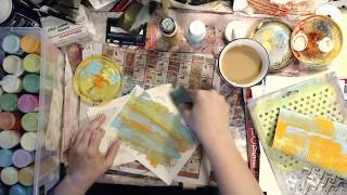 Craft amp Chat Painty Papers live stream recorded [upl. by Anilrahc]