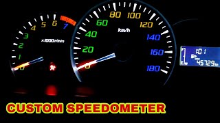 modifikasi custom panel speedometer all new avanza xenia [upl. by Aivatahs]