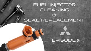 EPISODE 9  FUEL INJECTOR CLEANING amp SEAL REPLACEMENT 1999 MITSUBISHI MONTERO SPORT [upl. by Riay]