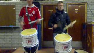 Ulster Grenadiers Drum Solo Practice [upl. by Imeon]