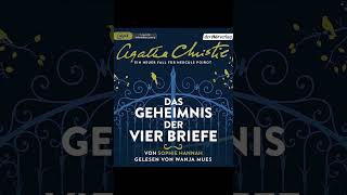 Agatha Christie Ein neuer Fall für Hercule Poirot Das Geheimnis der vier Briefe P1 Hörbuch Germany 🎧 [upl. by Alicec]