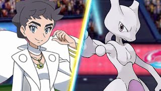 Pokemon Battle Diantha Vs Mewtwo [upl. by Kylila]