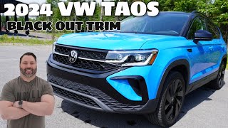 Is the 2024 VW Taos Blackout Edition Worth It Find Out Now [upl. by Rabiah121]