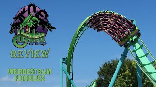 Hydra the Revenge Review Dorney Park Bolliger amp Mabillard Coaster  Weirdest BampM Floorless [upl. by Xirtaeb159]