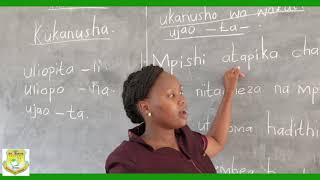 Grade 3 Kiswahili lesson Kukanusha [upl. by Amoreta]