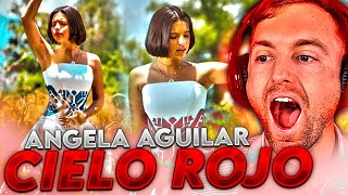 🇺🇸 REACCIÓN a CIELO ROJO de ANGELA AGUILAR 🇲🇽😱 [upl. by Arlin]