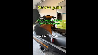 Seadoo GTI 170 SE 2021 service guide [upl. by Fidelia]