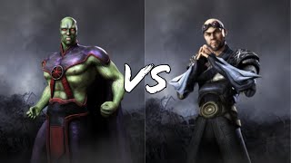 Injustice  Martian Manhunter Vs General Zod [upl. by Nabroc677]