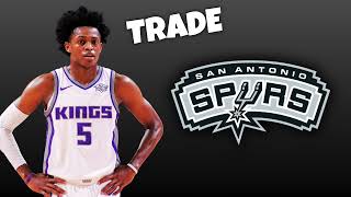 🚨 Sacramento Kings TRADE DeAaron Fox To The San Antonio Spurs  NBA Trade Rumors [upl. by Given219]