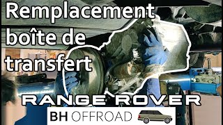 Je REMPLACE la BOITE de TRANSFERT de mon Range Rover P38 [upl. by Egdamlat]