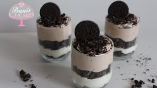 No Bake OREO Creme Dessert im Glas  Danis Drip [upl. by Bradway]