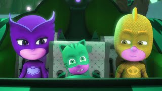 Catboy and the Shrinker  COMPILATION  PJ Masks Funny Colors  Cartoons for Kids [upl. by Lenee]