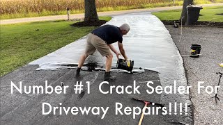 Number 1 Crack Sealer For Asphalt Driveways And Parking Lots [upl. by Refotsirk245]