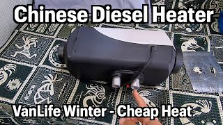 Chinese Diesel Heater Install  VanLife Cheap Heat [upl. by Daniela]