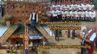 Mini hornbill festival happy mungmung Naga triditional folk dance [upl. by Alla]