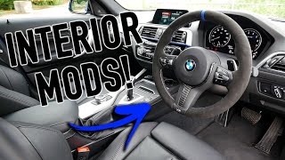 The First INTERIOR Modifications For My M140i [upl. by Suhploda835]