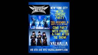 BABYMETAL US TOUR After Concert Parties 2024 babymetal BABYMETALWORLDTOUR2024 [upl. by Norrag307]