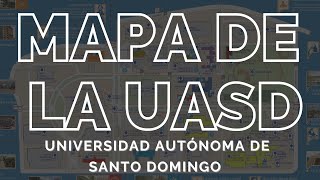 ✅🔔MAPA DE LA UASD 🤯 SANTO DOMINGO  AUTOSERVICIO UASD APP [upl. by Aikemal]