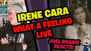 Irene Cara  quotWhat A Feelingquot 1983  MDA Telethon Roadie Reacts [upl. by Odnamra]