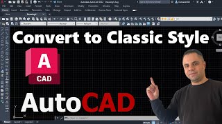 How to convert AutoCAD to Classic Mode [upl. by Law485]